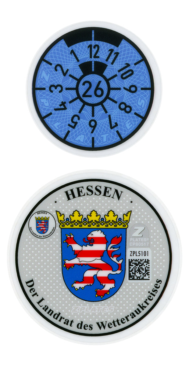 Friedberg & Wetteraukreis Registration Seal (FB)