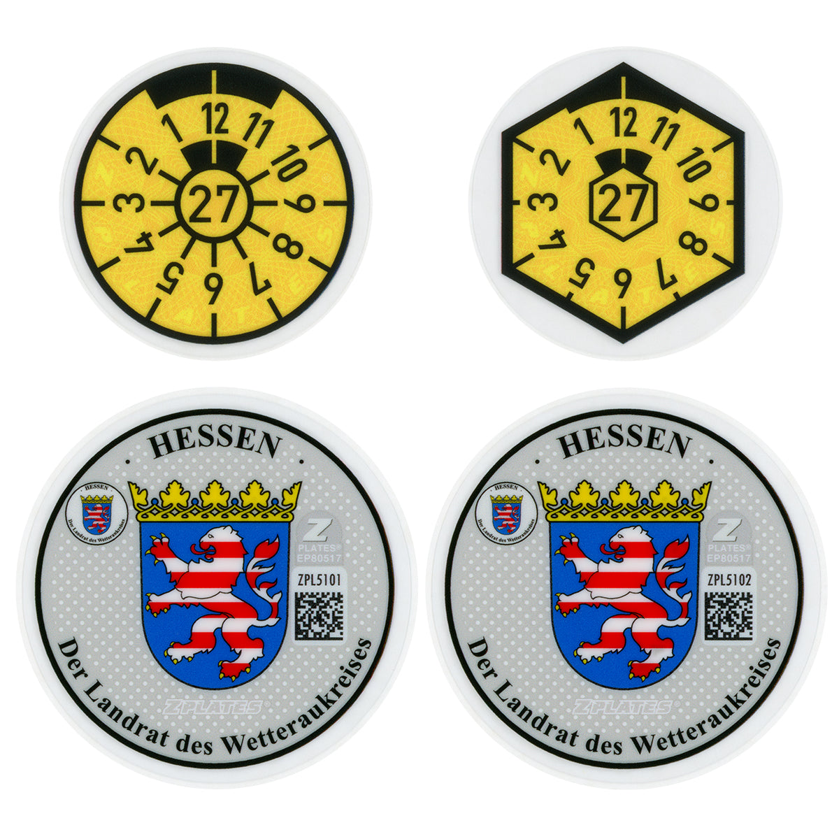 Friedberg & Wetteraukreis Registration Seal (FB)