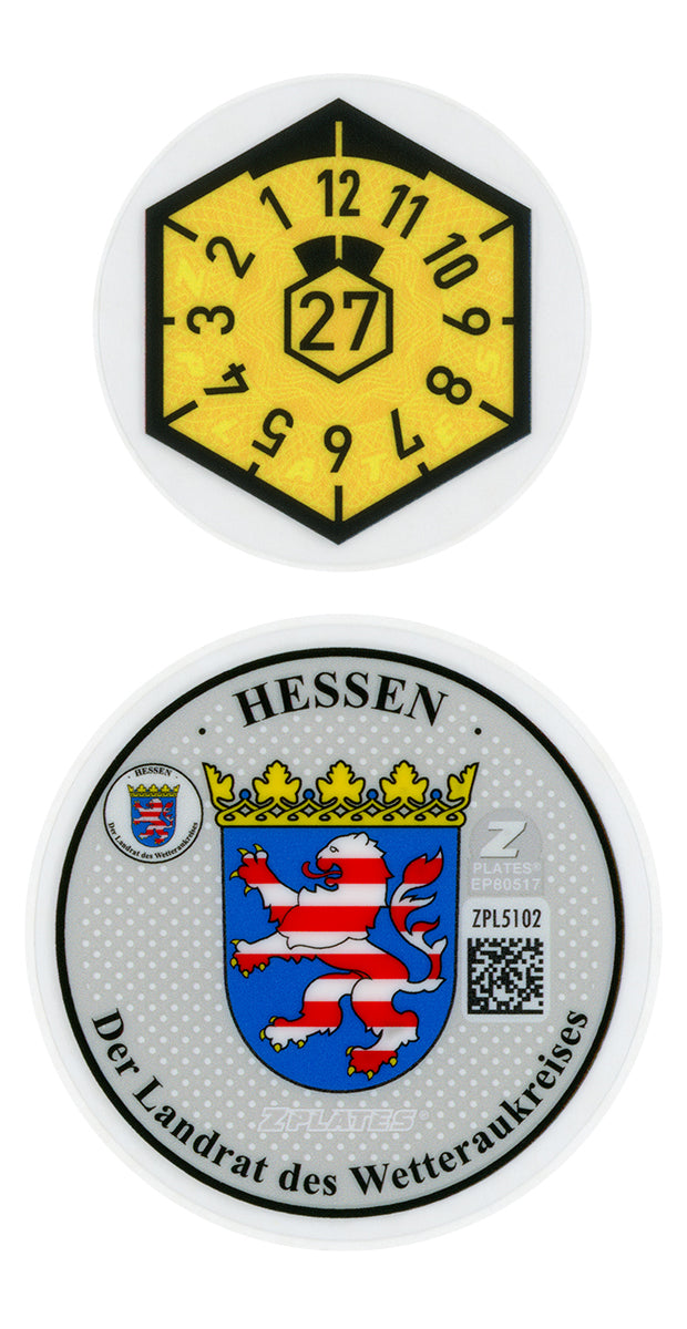 Friedberg & Wetteraukreis Registration Seal (FB)