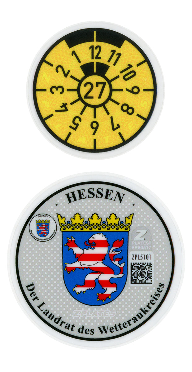 Friedberg & Wetteraukreis Registration Seal (FB)