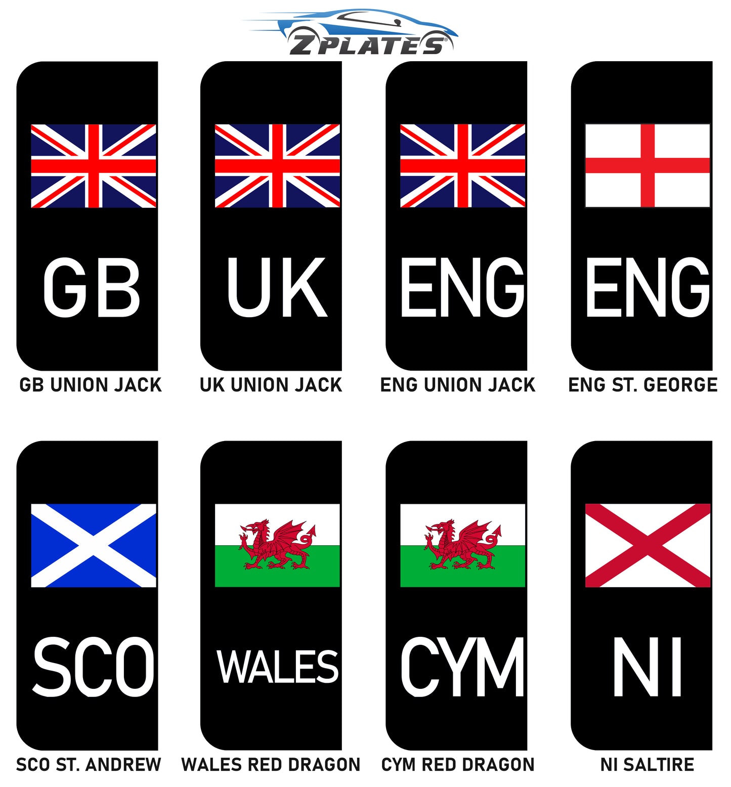 Great Britain Custom License Plate