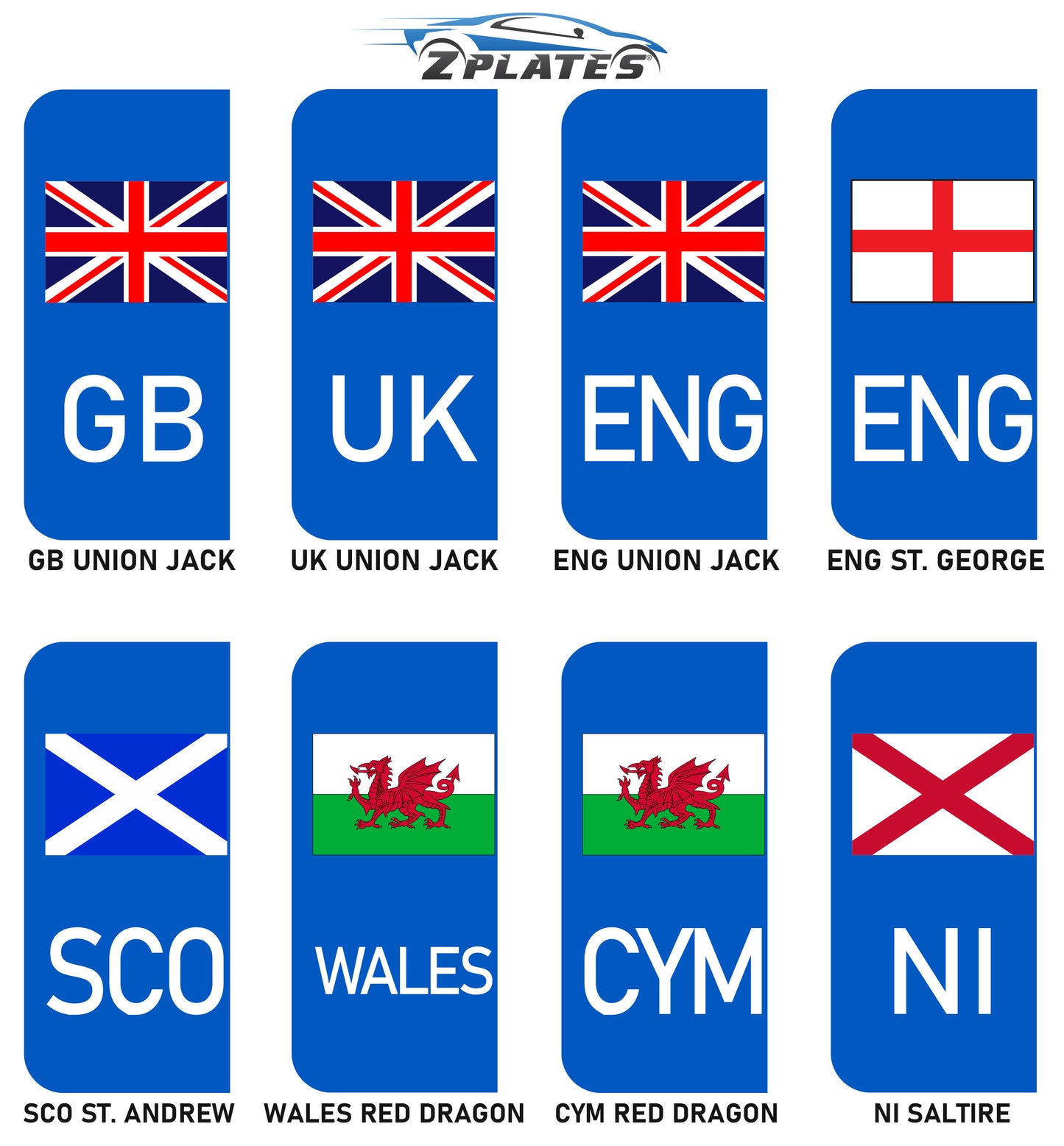 Great Britain Custom License Plate