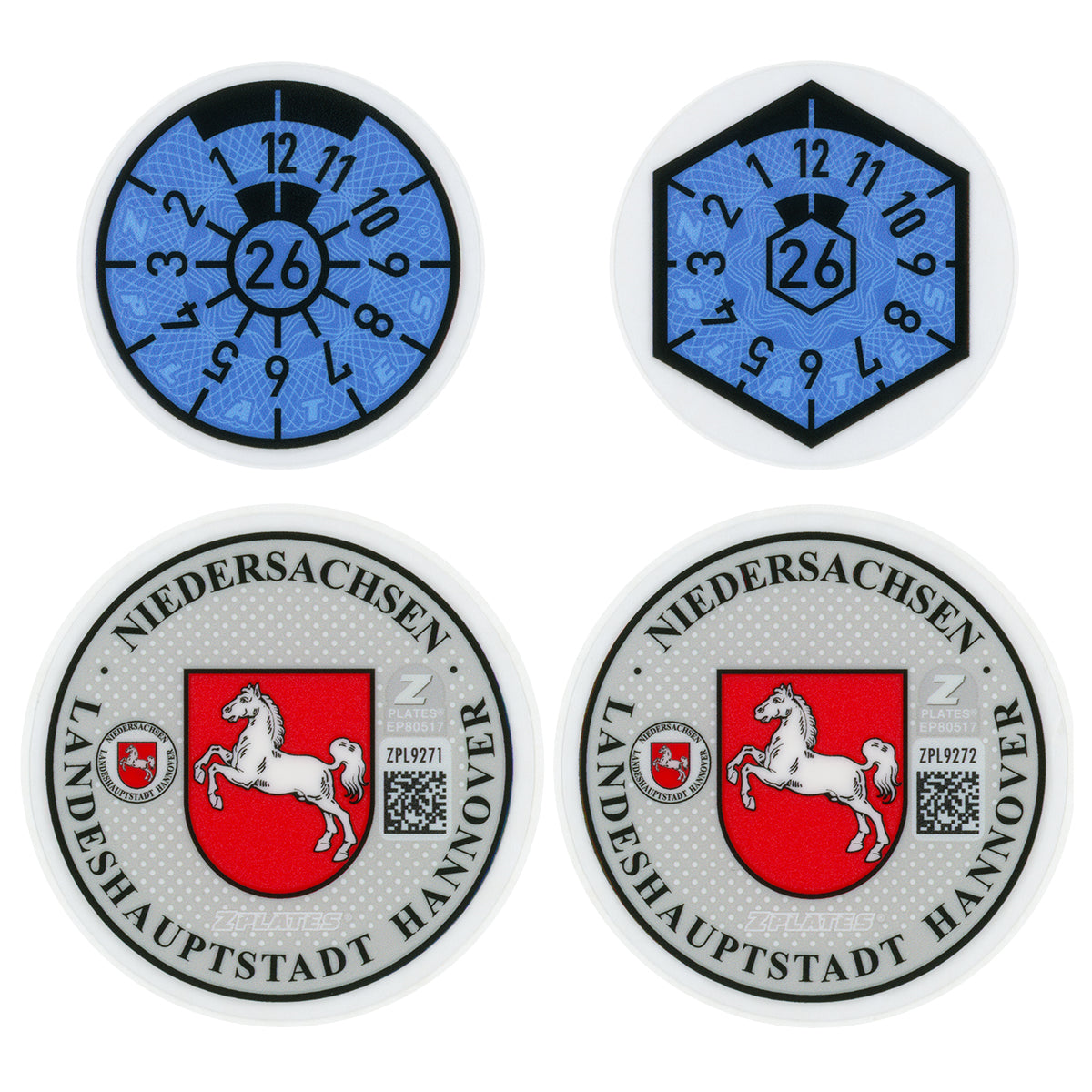 Hannover Registration Seal (H)