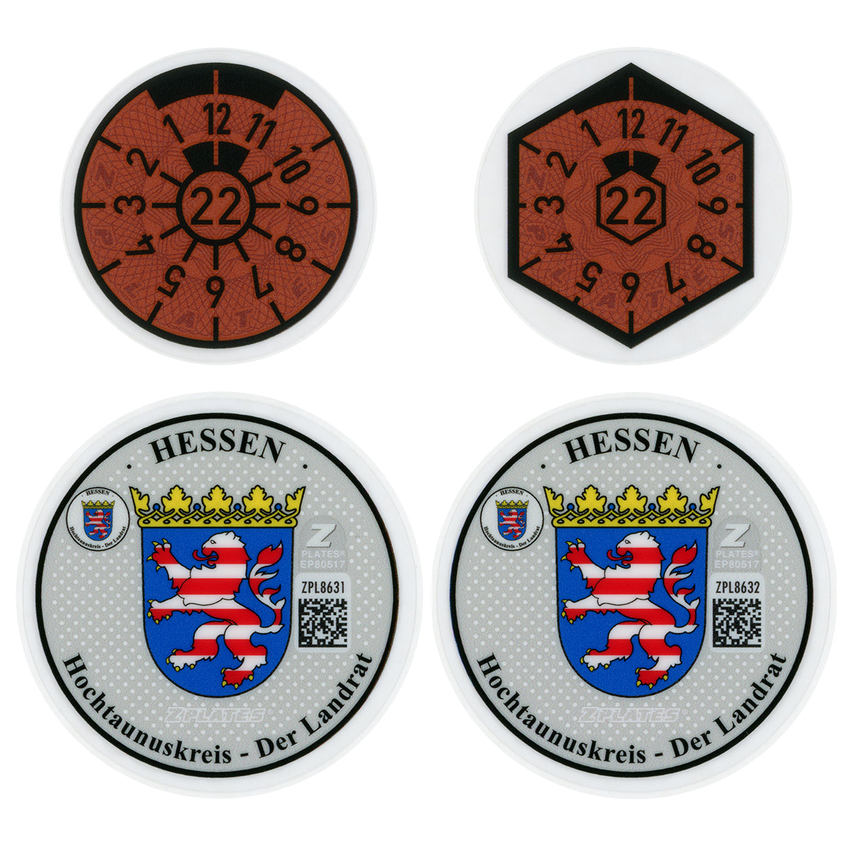 Bad Homburg / Hochtaunuskreis Registration Seal (HG)