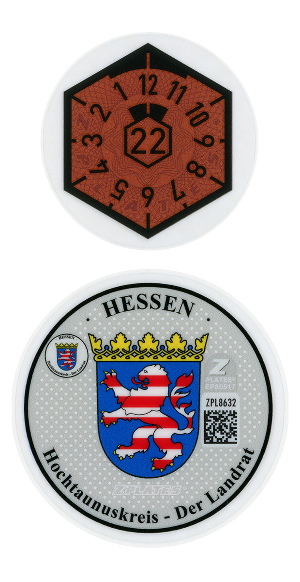 Bad Homburg / Hochtaunuskreis Registration Seal (HG)