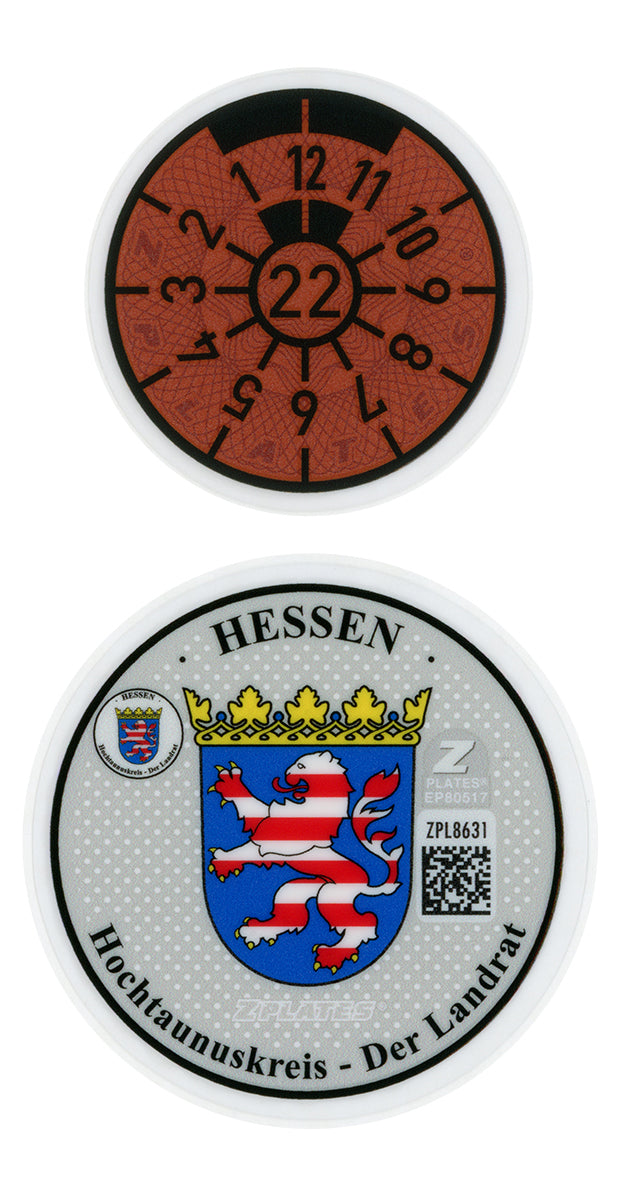 Bad Homburg / Hochtaunuskreis Registration Seal (HG)