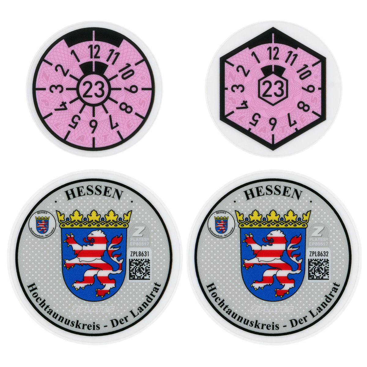 Bad Homburg / Hochtaunuskreis Registration Seal (HG)