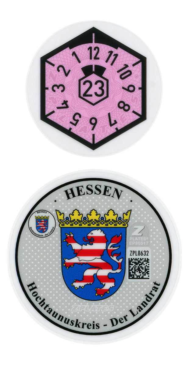 Bad Homburg / Hochtaunuskreis Registration Seal (HG)