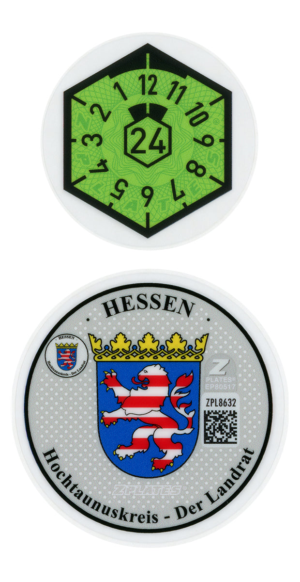 Bad Homburg / Hochtaunuskreis Registration Seal (HG)