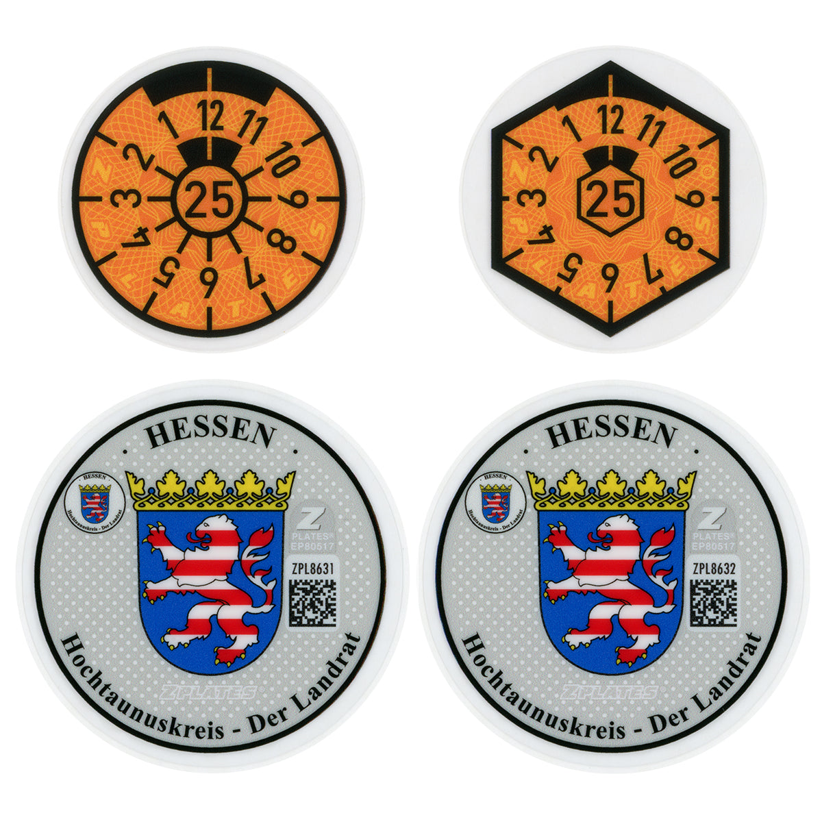 Bad Homburg / Hochtaunuskreis Registration Seal (HG)
