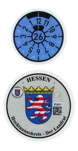 Bad Homburg / Hochtaunuskreis Registration Seal (HG)