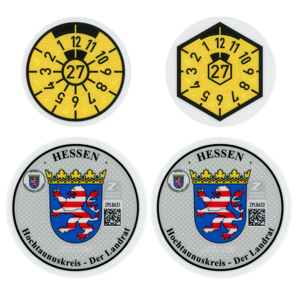 Bad Homburg / Hochtaunuskreis Registration Seal (HG)
