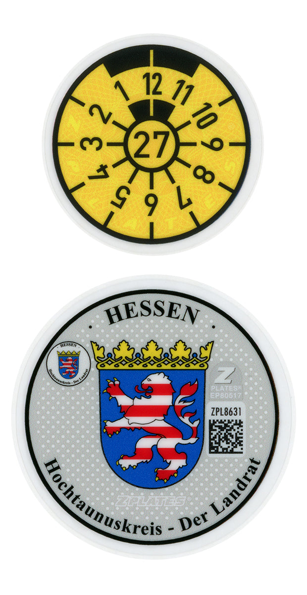Bad Homburg / Hochtaunuskreis Registration Seal (HG)