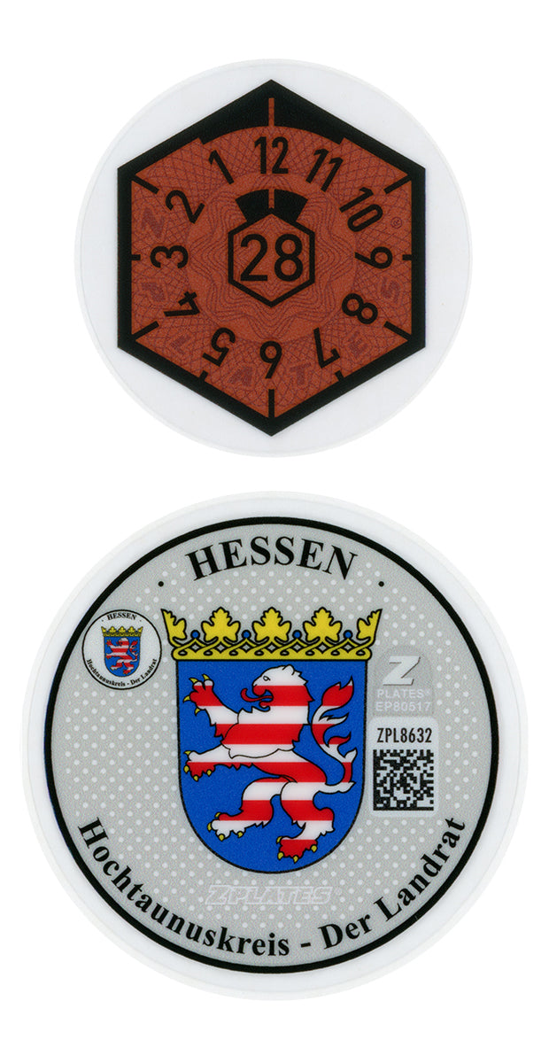 Bad Homburg / Hochtaunuskreis Registration Seal (HG)
