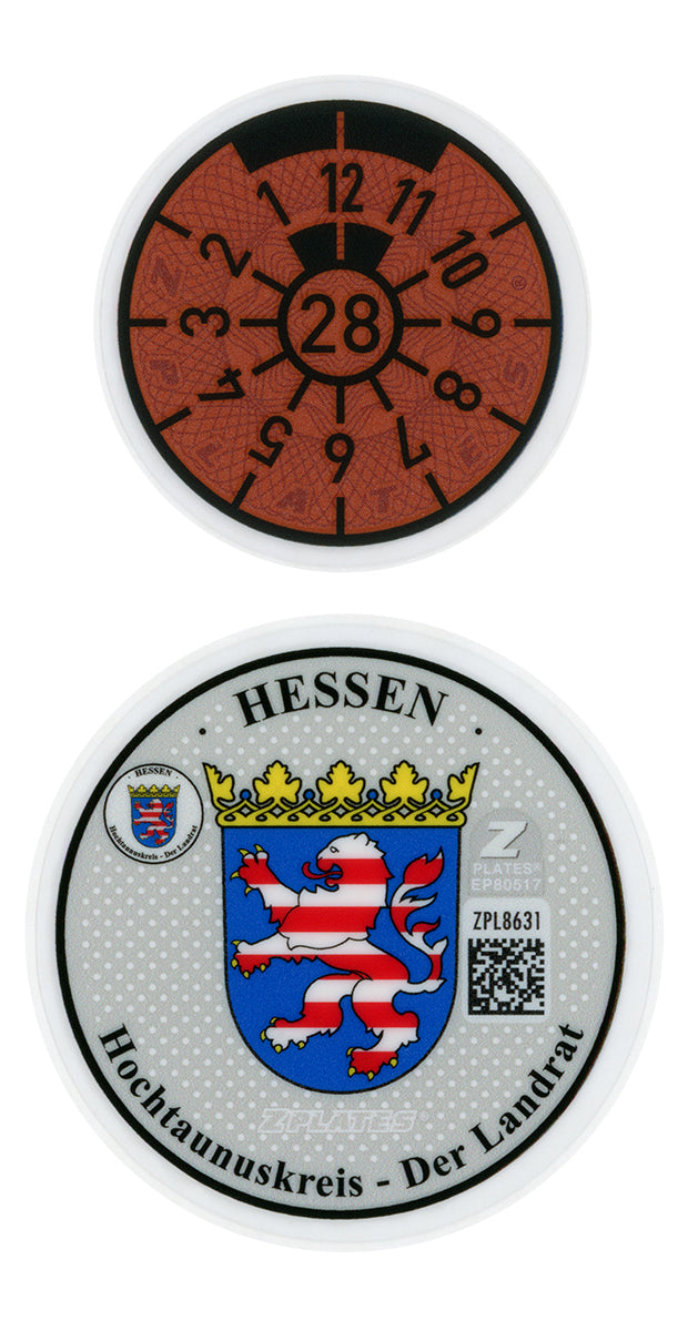 Bad Homburg / Hochtaunuskreis Registration Seal (HG)