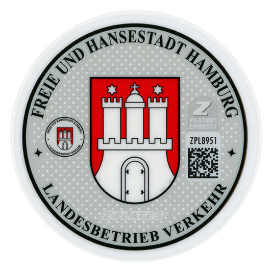Hamburg Registration Seal (HH)