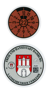 Hamburg Registration Seal (HH)