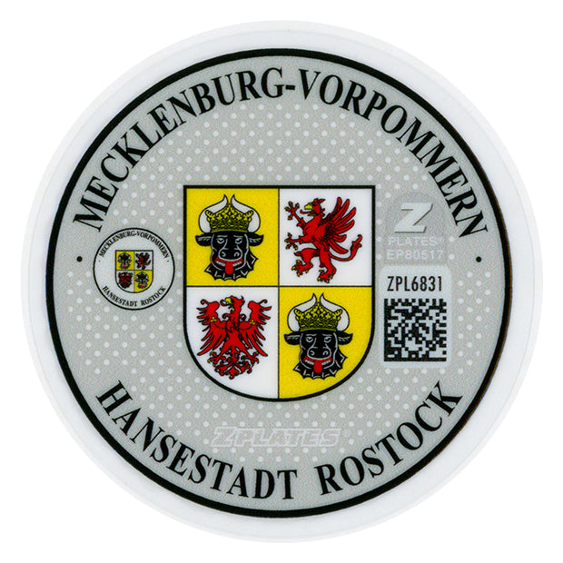 Hansestadt Rostock Registration Seal (HRO)