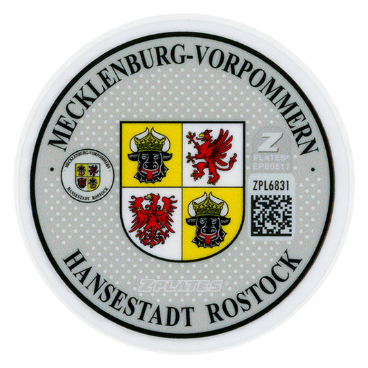 Hansestadt Rostock Registration Seal (HRO)