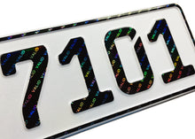 Munich German License Plate with Hologram