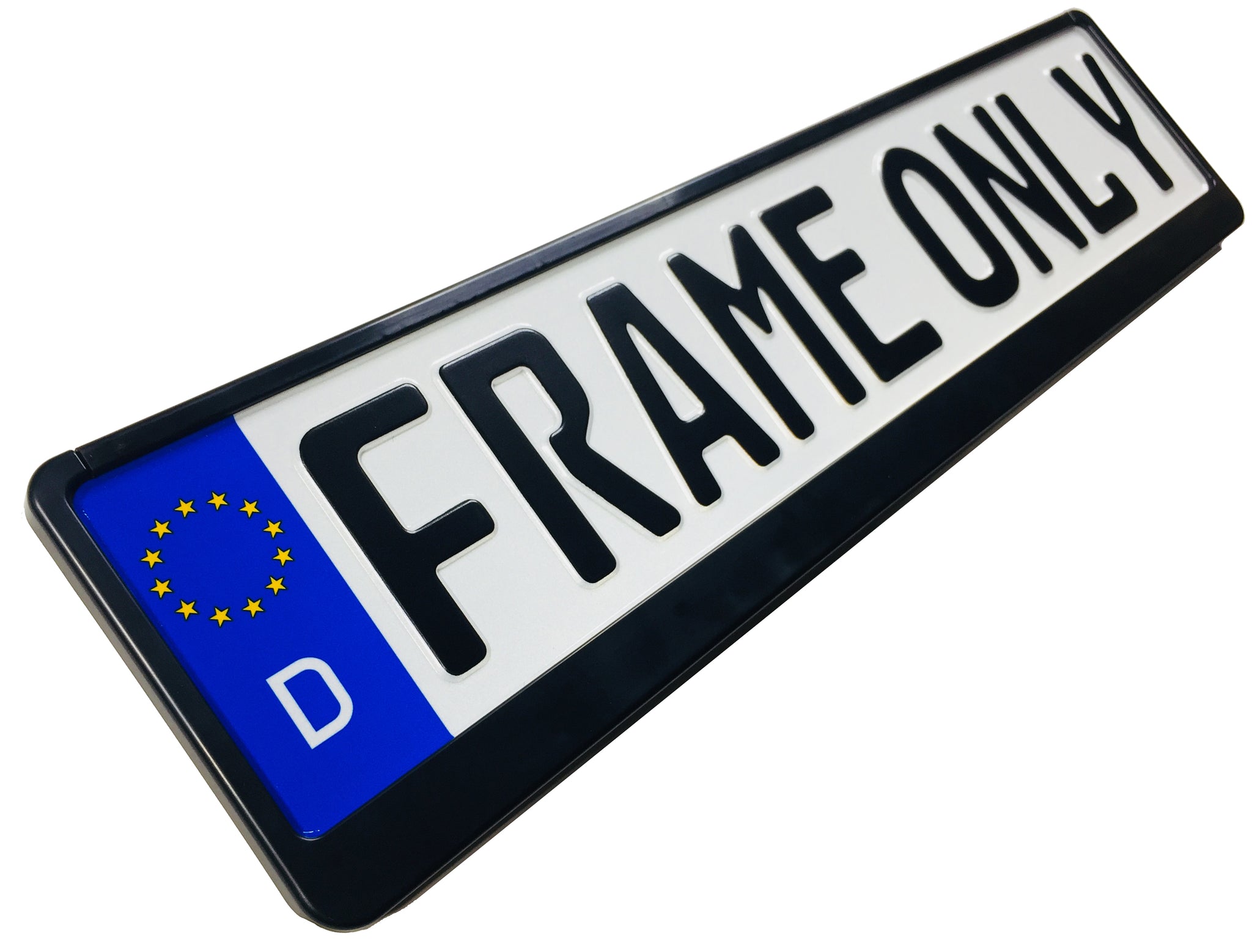High quality license plate holder - Made in Germany - WWW