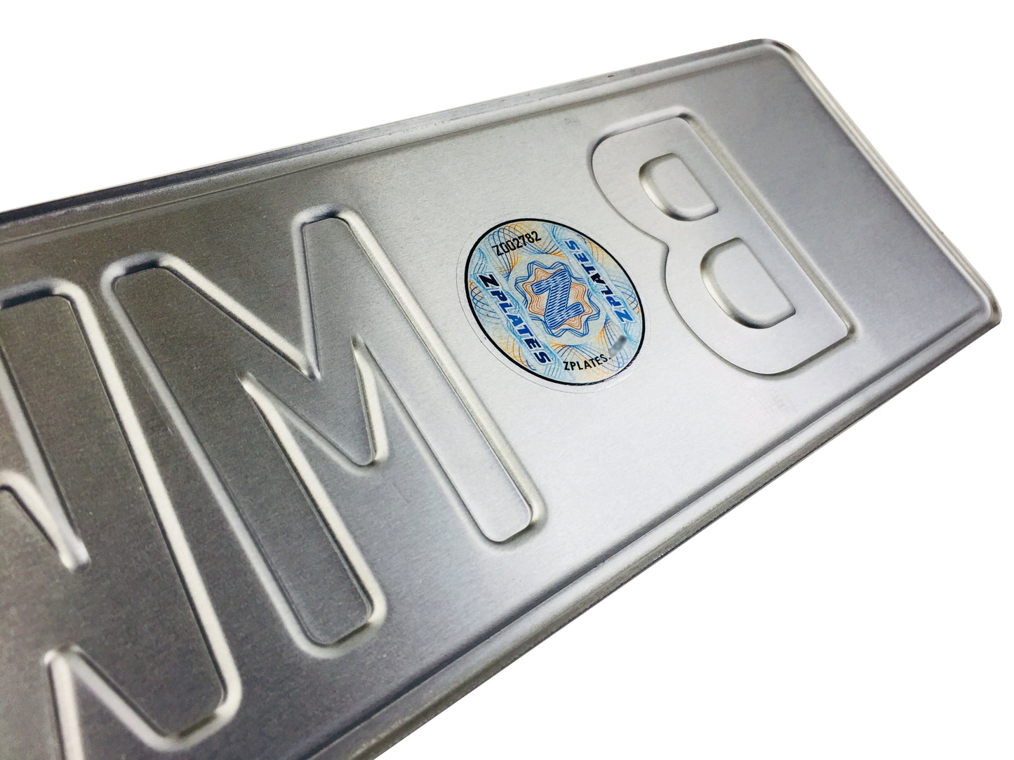German Coat of Arms Eagle + Flag Plate