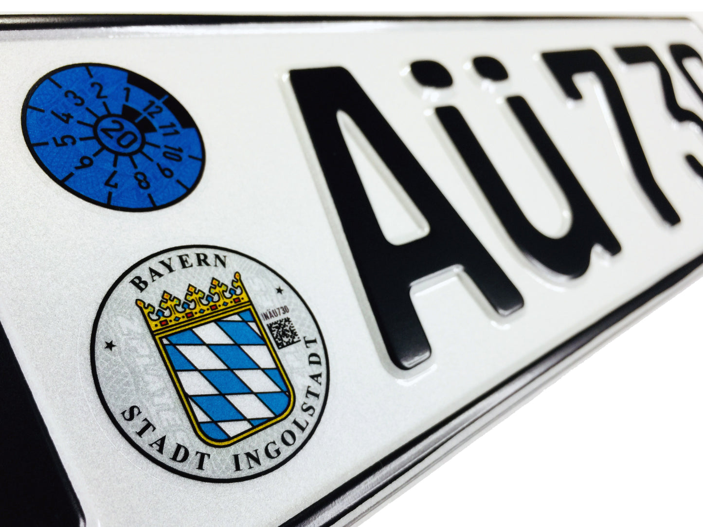 Audi Ingolstadt German License Plate