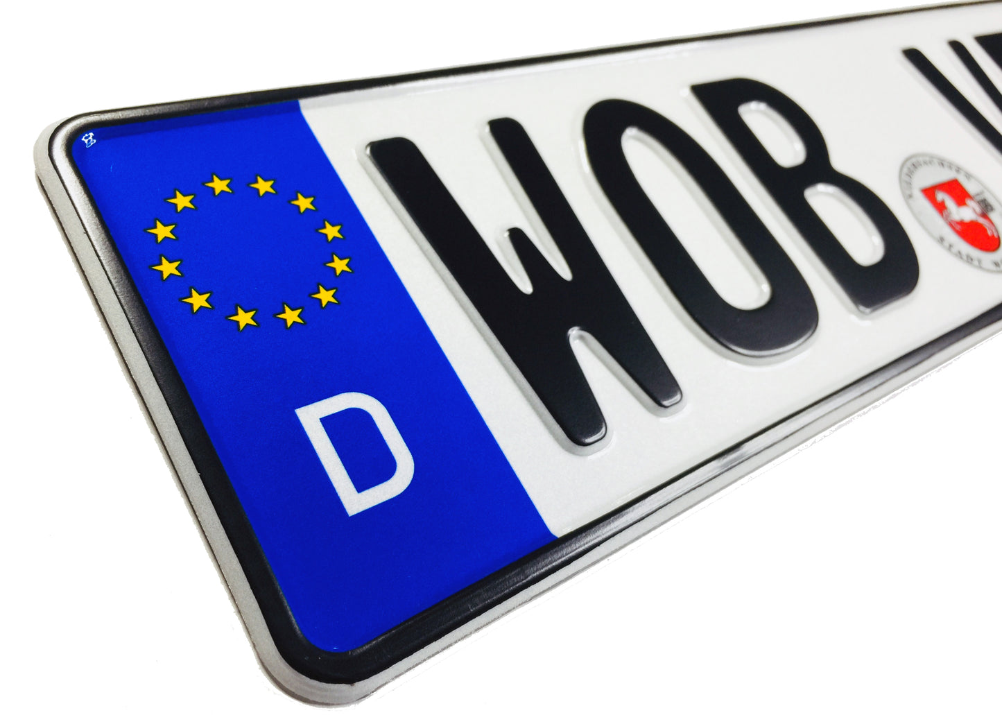 Wolfsburg German License Plate