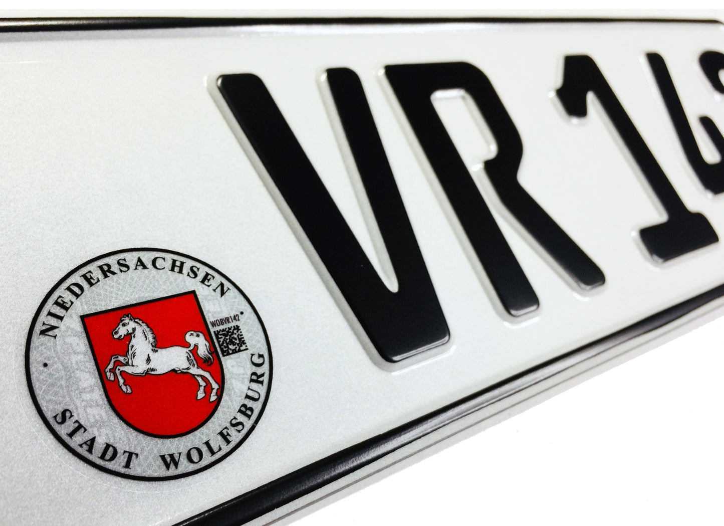 Wolfsburg German License Plate