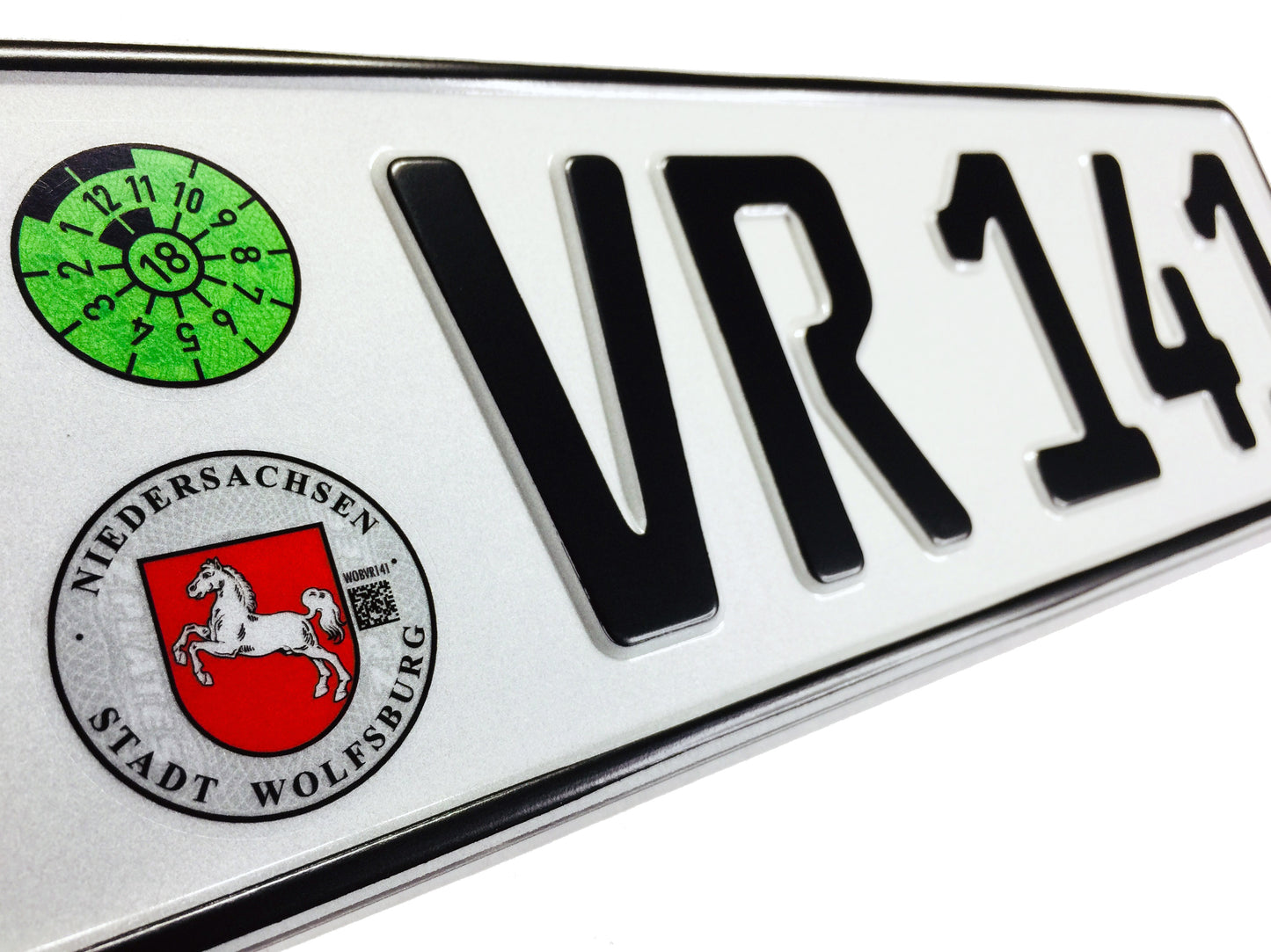 Wolfsburg German License Plate