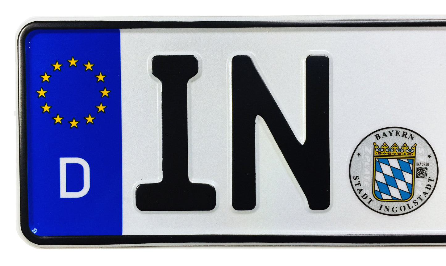 Audi Ingolstadt German License Plate