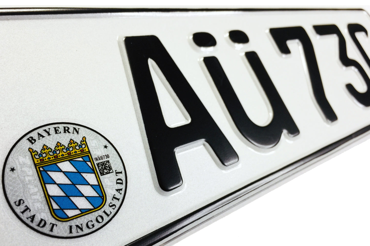 Audi Ingolstadt German License Plate