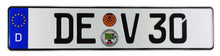 Dessau German License Plate