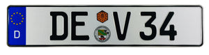 Dessau German License Plate