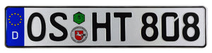 Osnabrück German License Plate