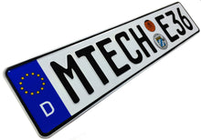 MTECH E36 German License Plate compatible with BMW