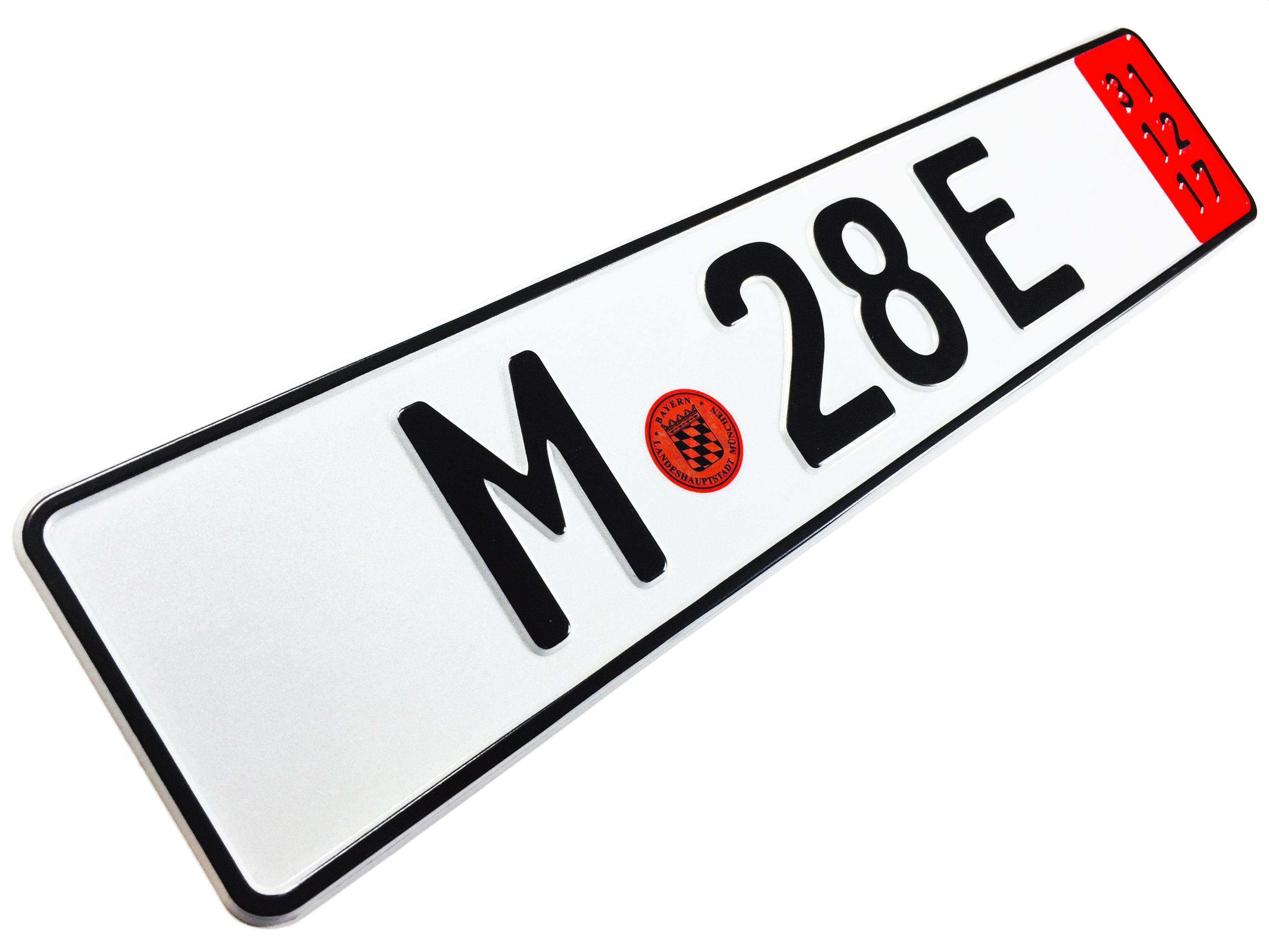 Munich Export German License Plate compatible with BMW – ZPlates.com