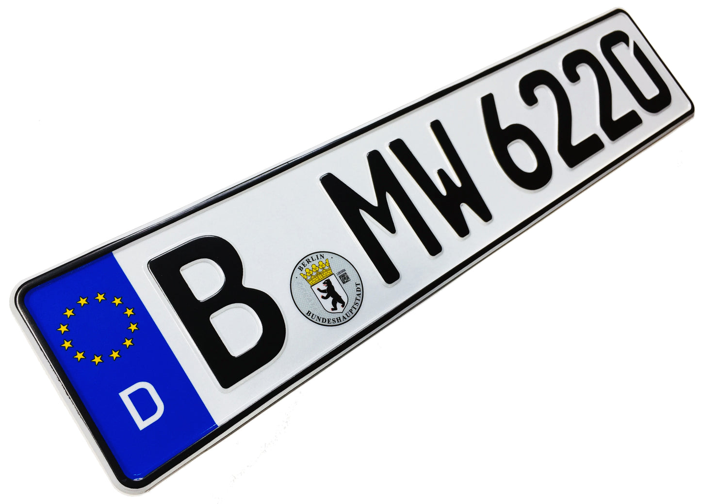 BMW Berlin German License Plate