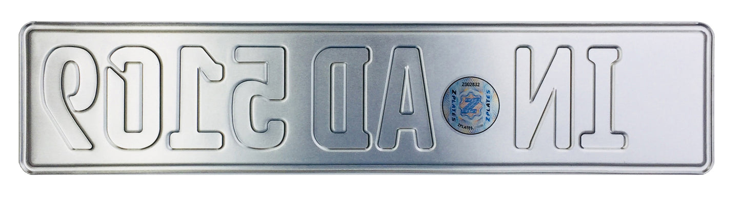 German Coat of Arms Eagle + Flag Plate