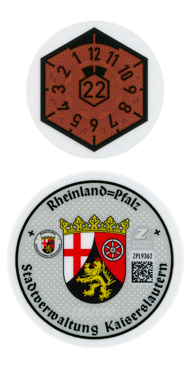 Kaiserslautern Registration Seal (KL)