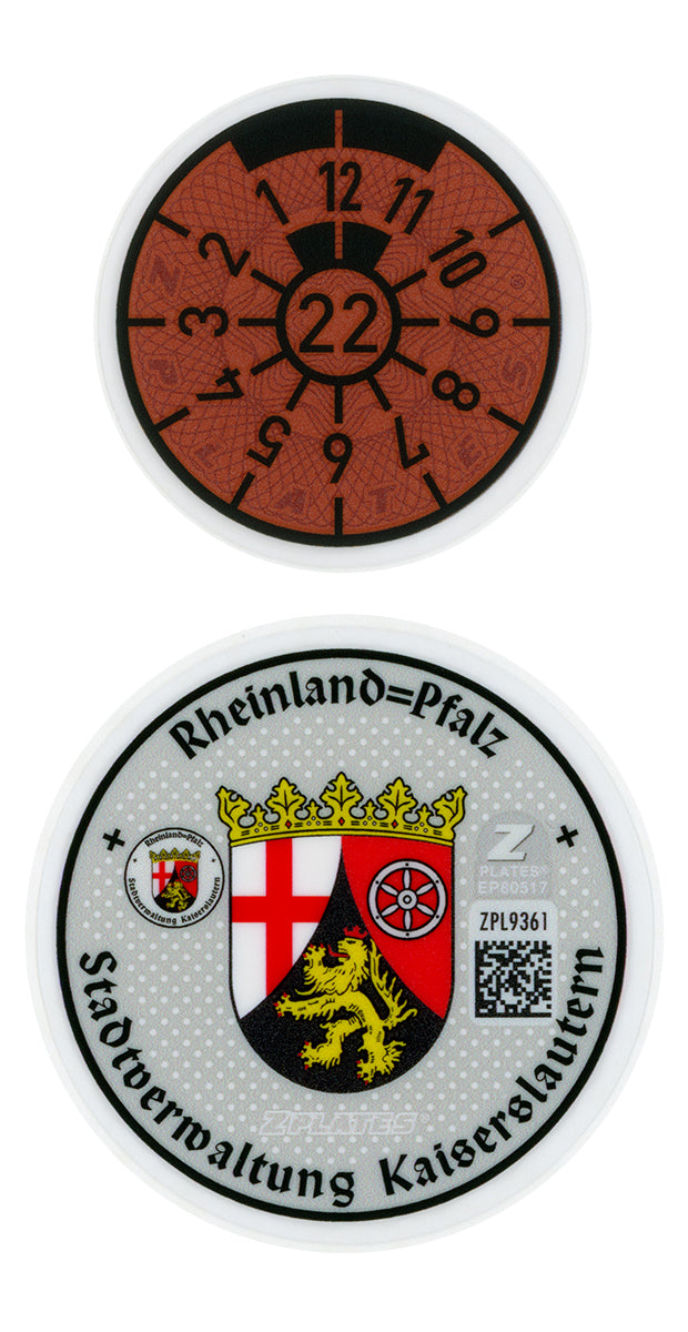 Kaiserslautern Registration Seal (KL)
