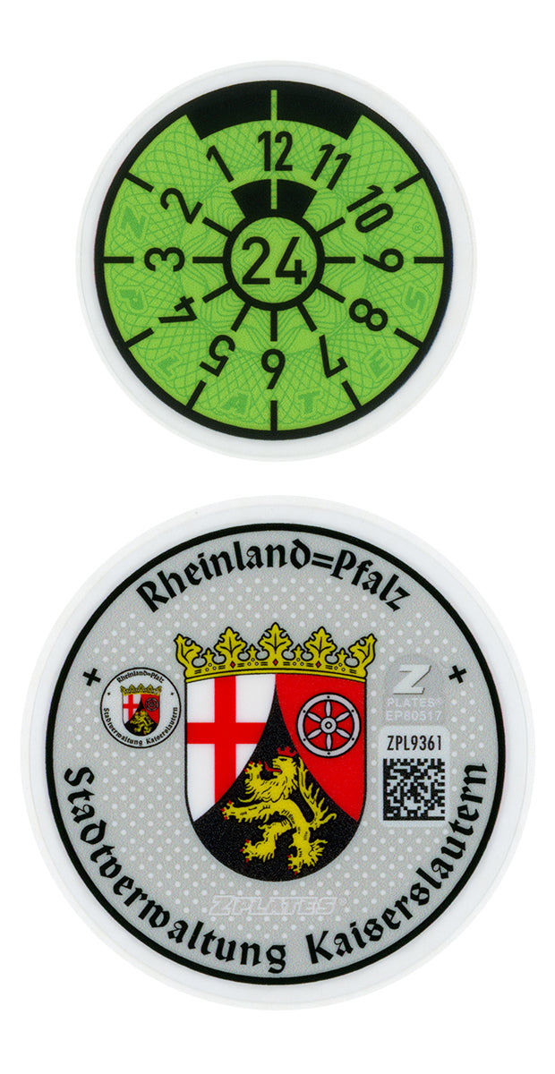 Kaiserslautern Registration Seal (KL)