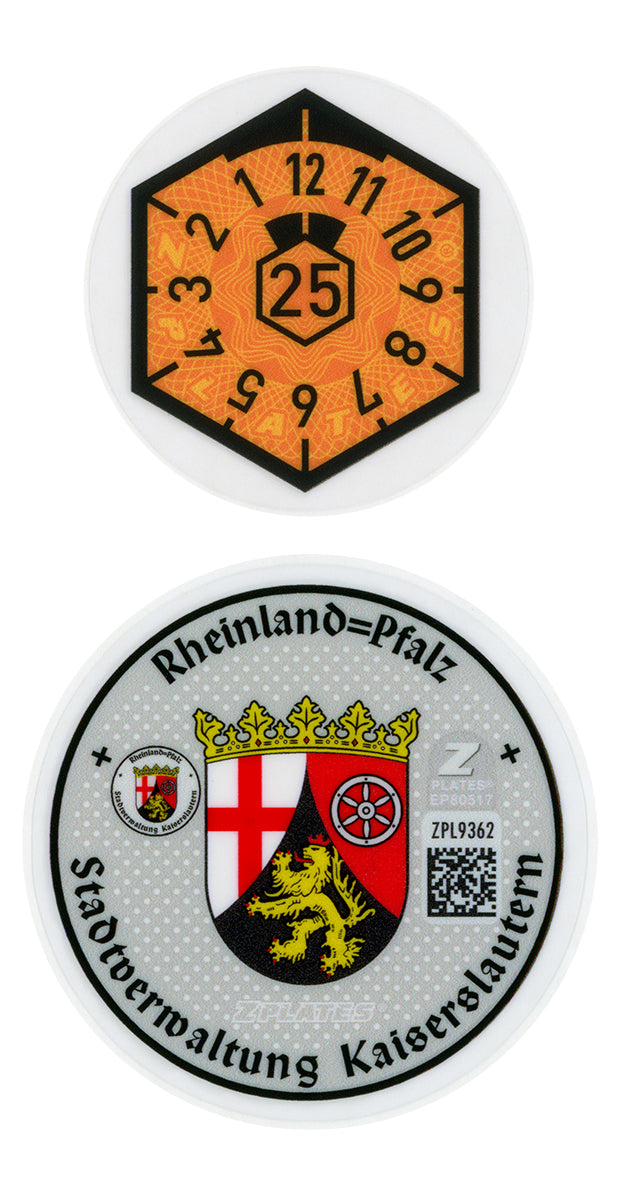 Kaiserslautern Registration Seal (KL)