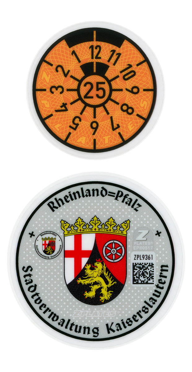 Kaiserslautern Registration Seal (KL)
