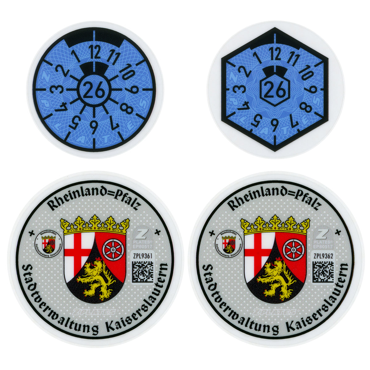 Kaiserslautern Registration Seal (KL)