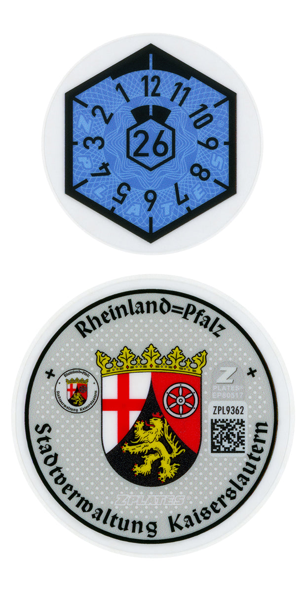 Kaiserslautern Registration Seal (KL)