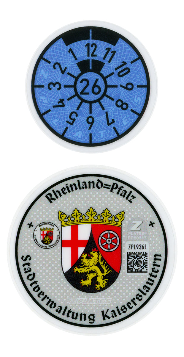 Kaiserslautern Registration Seal (KL)