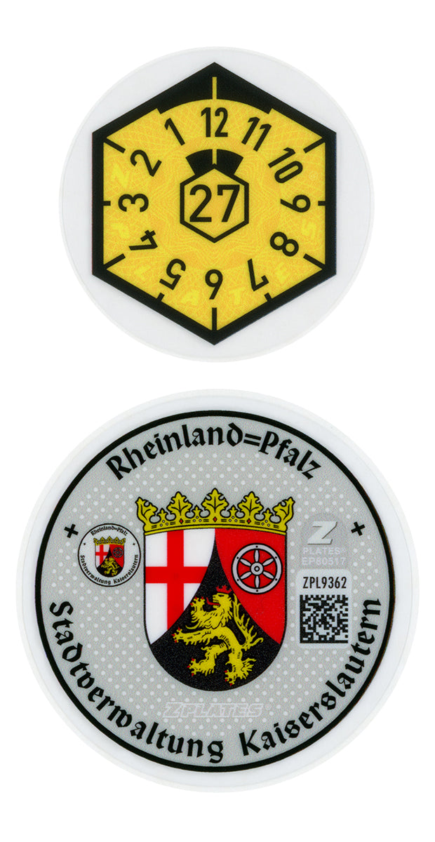 Kaiserslautern Registration Seal (KL)