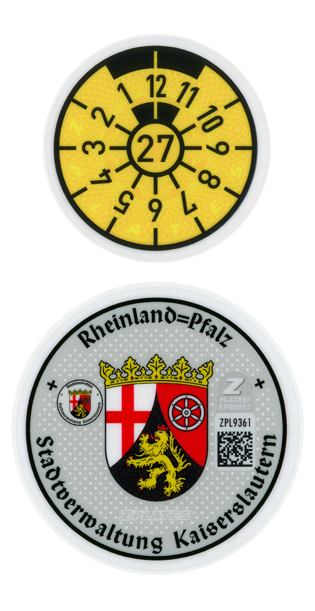 Kaiserslautern Registration Seal (KL)