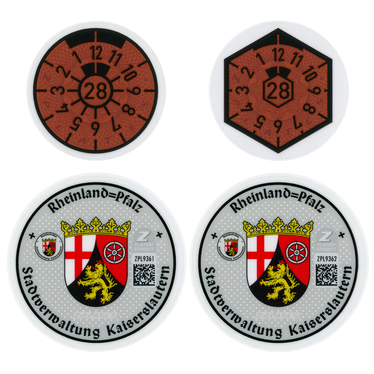 Kaiserslautern Registration Seal (KL)